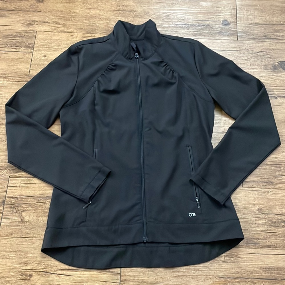 BARCO One zipper front scrub jacket